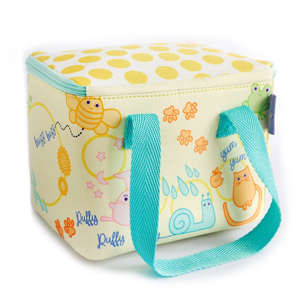 MILK&MOO Kühltasche Milk&Moo Lunchbox, Lunchtasche, Brotdose, Kühltasche, Gelb