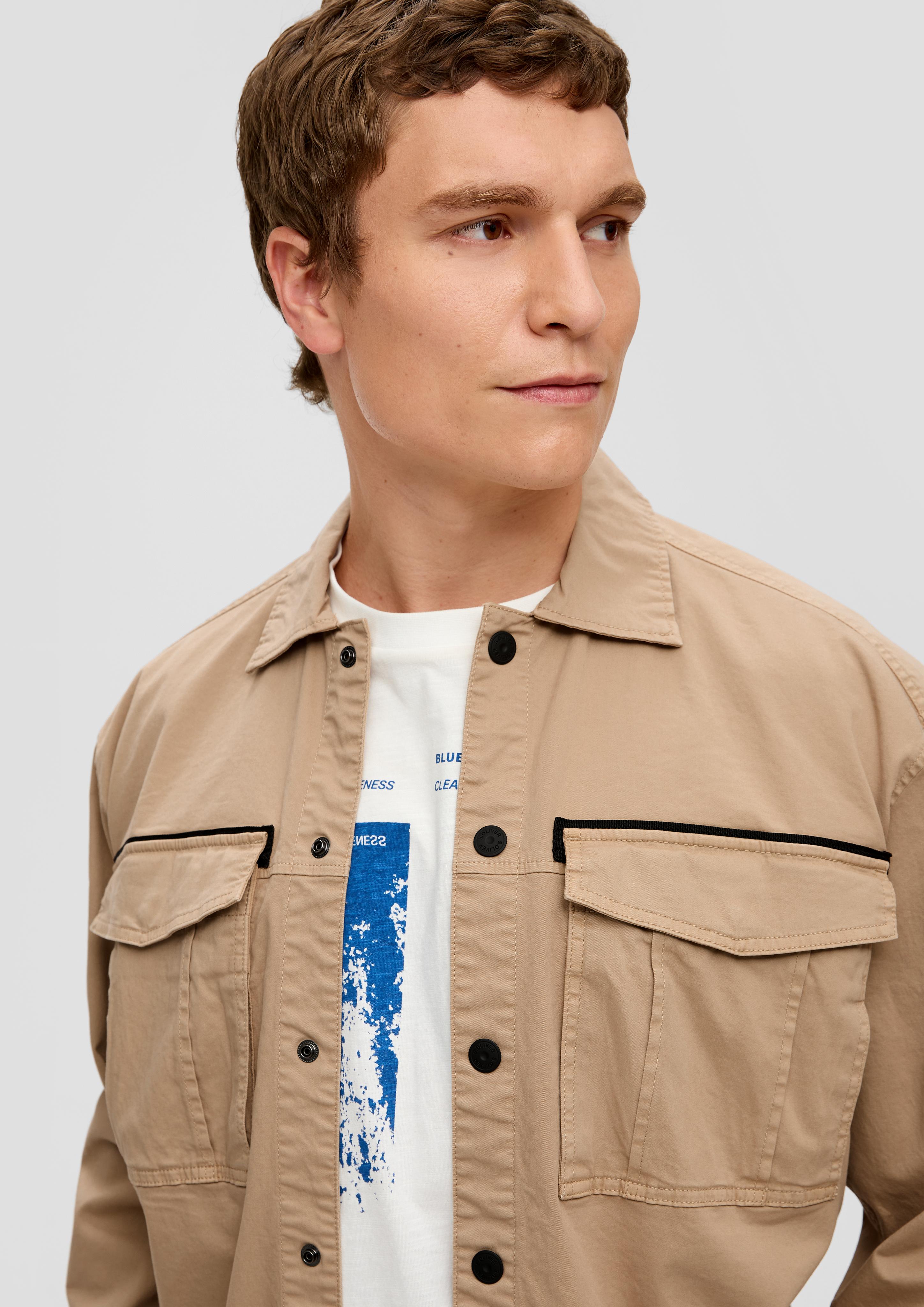 Overshirt aus Twill  2149276-8410