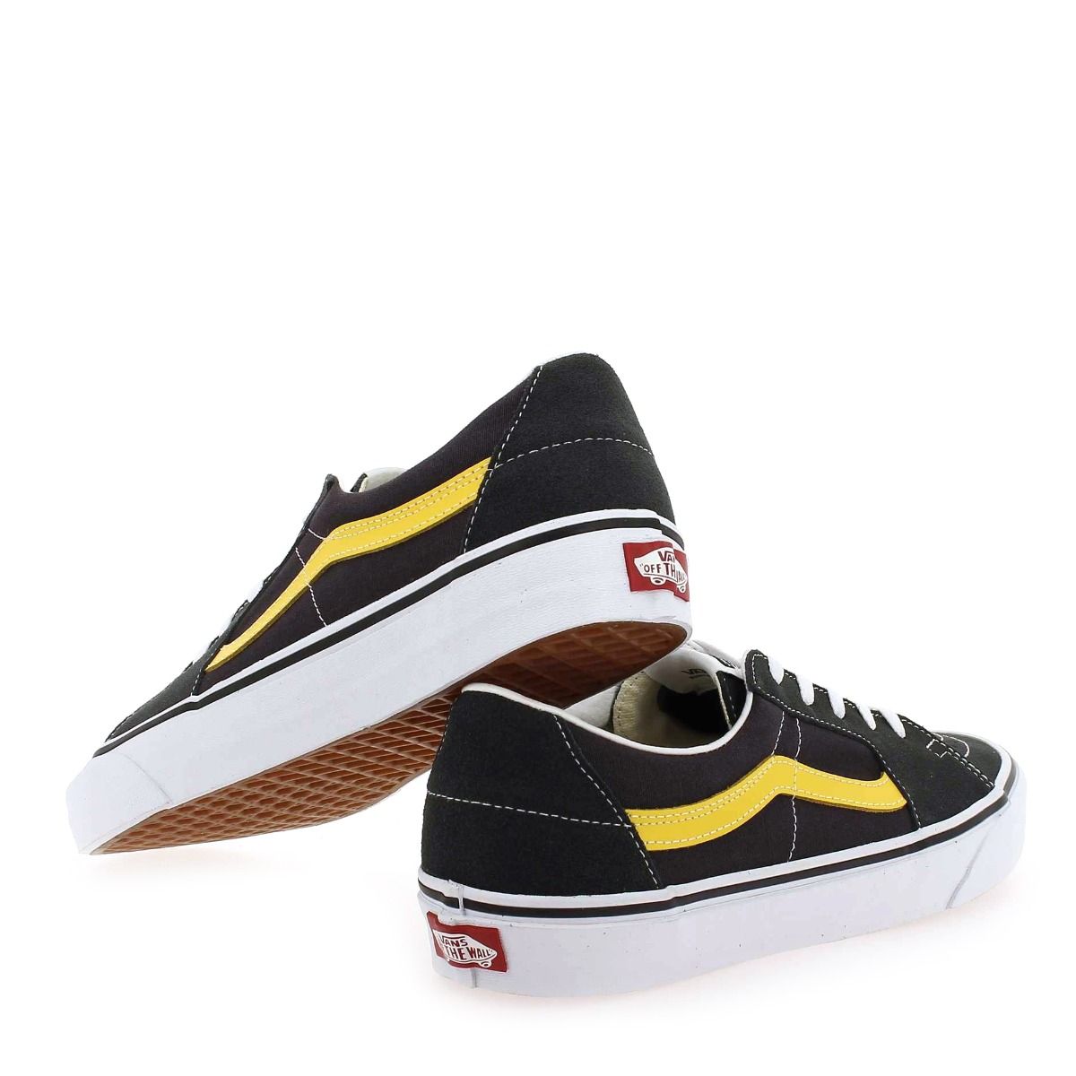 Vans  SK8-LOW - Anthracite Jaune