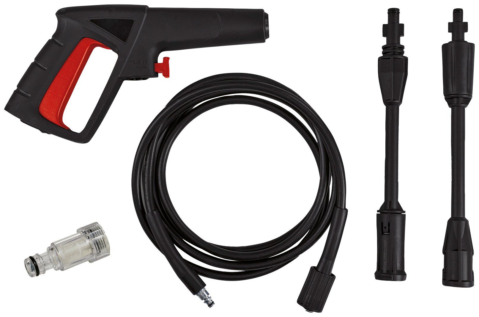 Einhell Hochdruckreiniger TC-HP 90, Druck max: 90 bar, 1200 W, Fördermenge max: 372 l/h, (8 tlg)