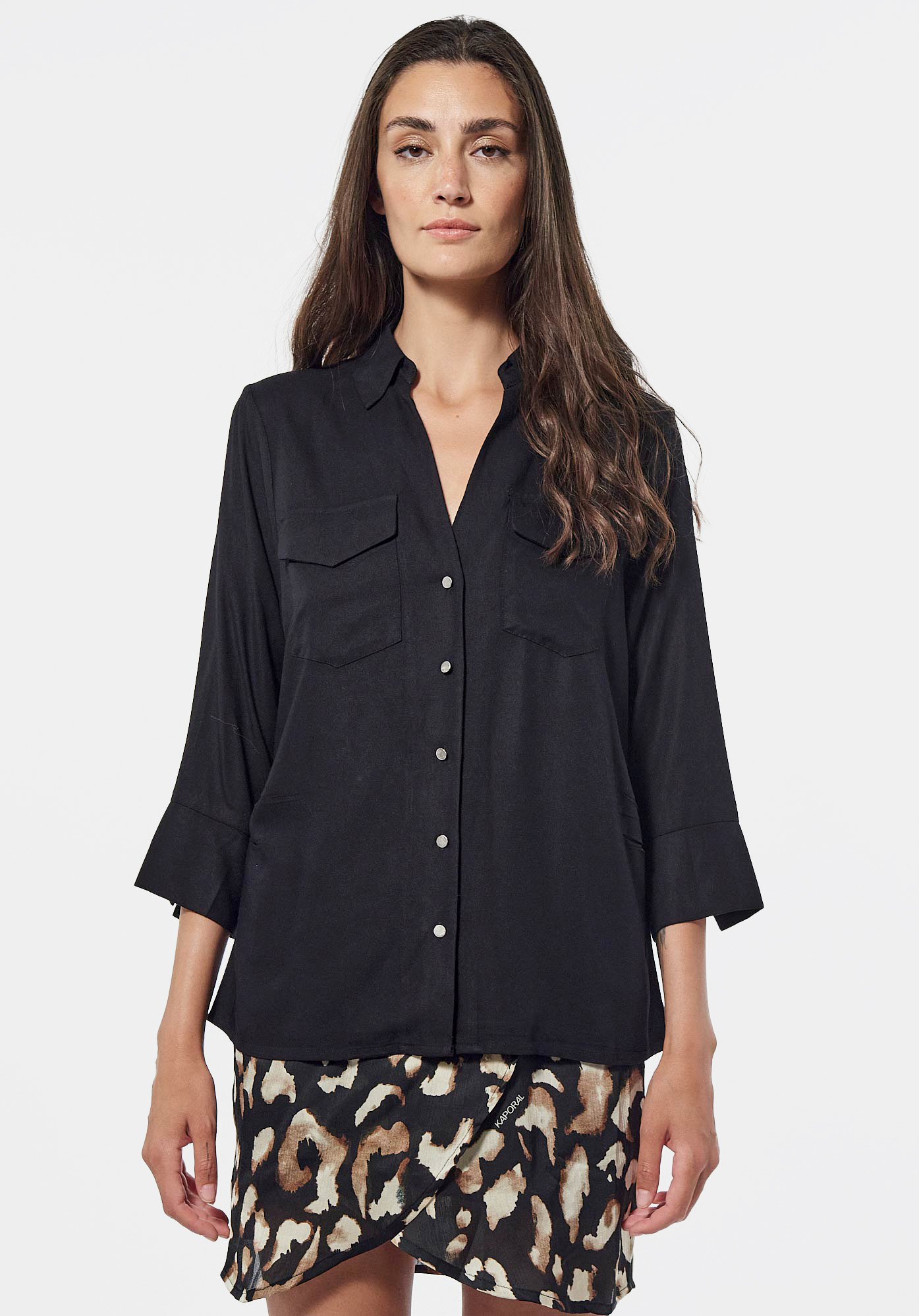 NORI   Chemise noire Femme