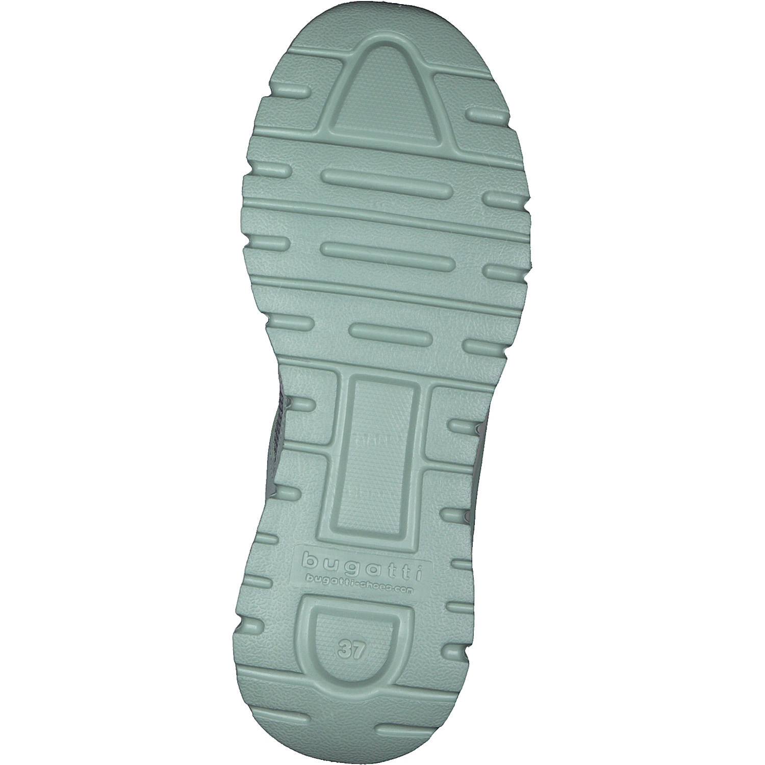 Bugatti Nesaja A9A03, Sneakers Low, Damen, Grau / Grün