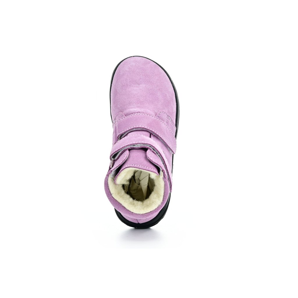 Jonap Jerry Winter Orchid Slim mit Wolle gefütterte Winterbarfußschuhe
