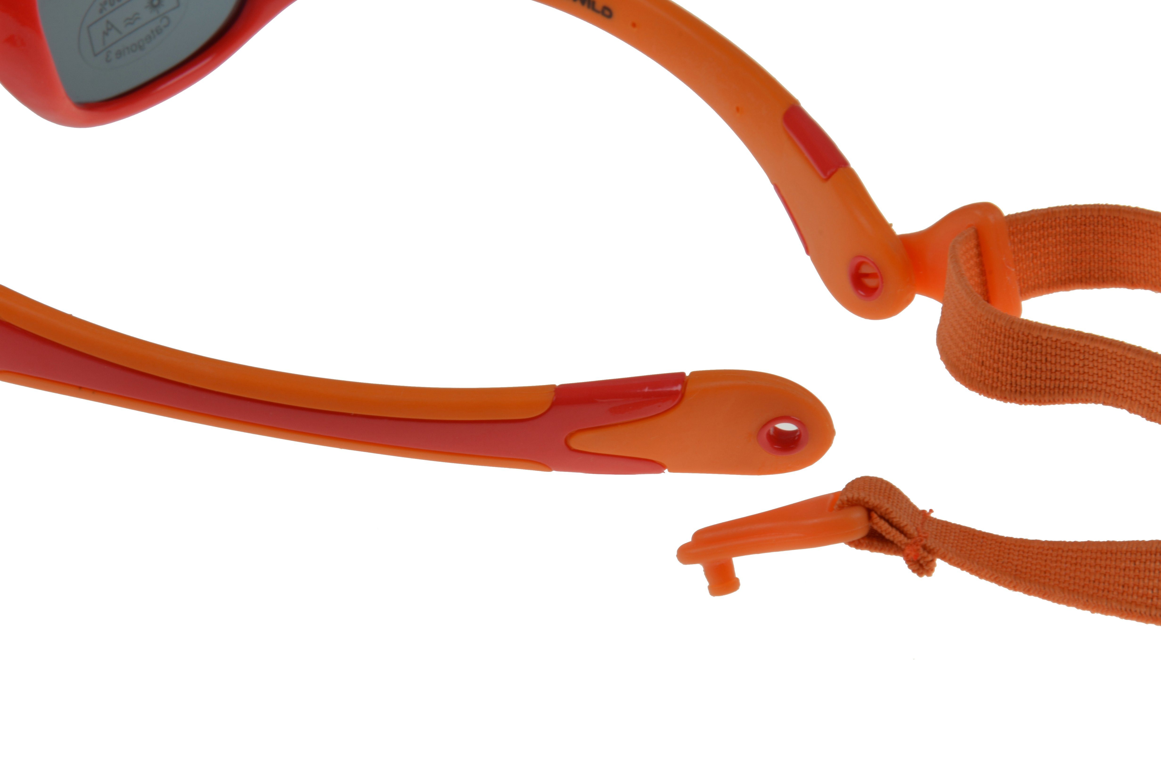 Gamswild Sonnenbrille WK5618 GAMSKIDS Kinderbrille 2-5 Jahre Kleinkindbrille Mädchen Jungen kids Unisex, rosa, grün, rot-orange incl. Brillenband