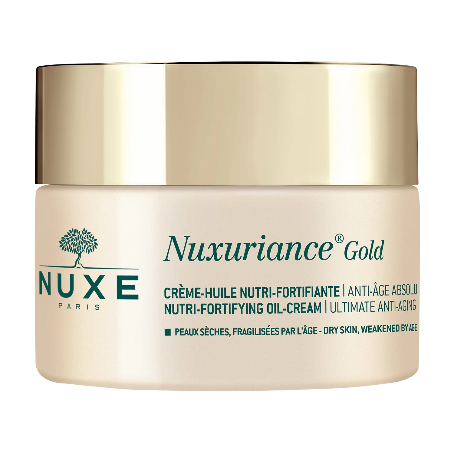 Nuxuriance Gold хранљива уљана крема - дневна крема за лице против бора