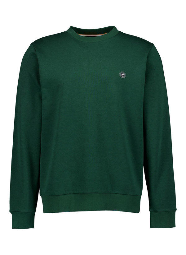 BOSS Black, Sweatshirt Sharpe, Baumwolle, grün