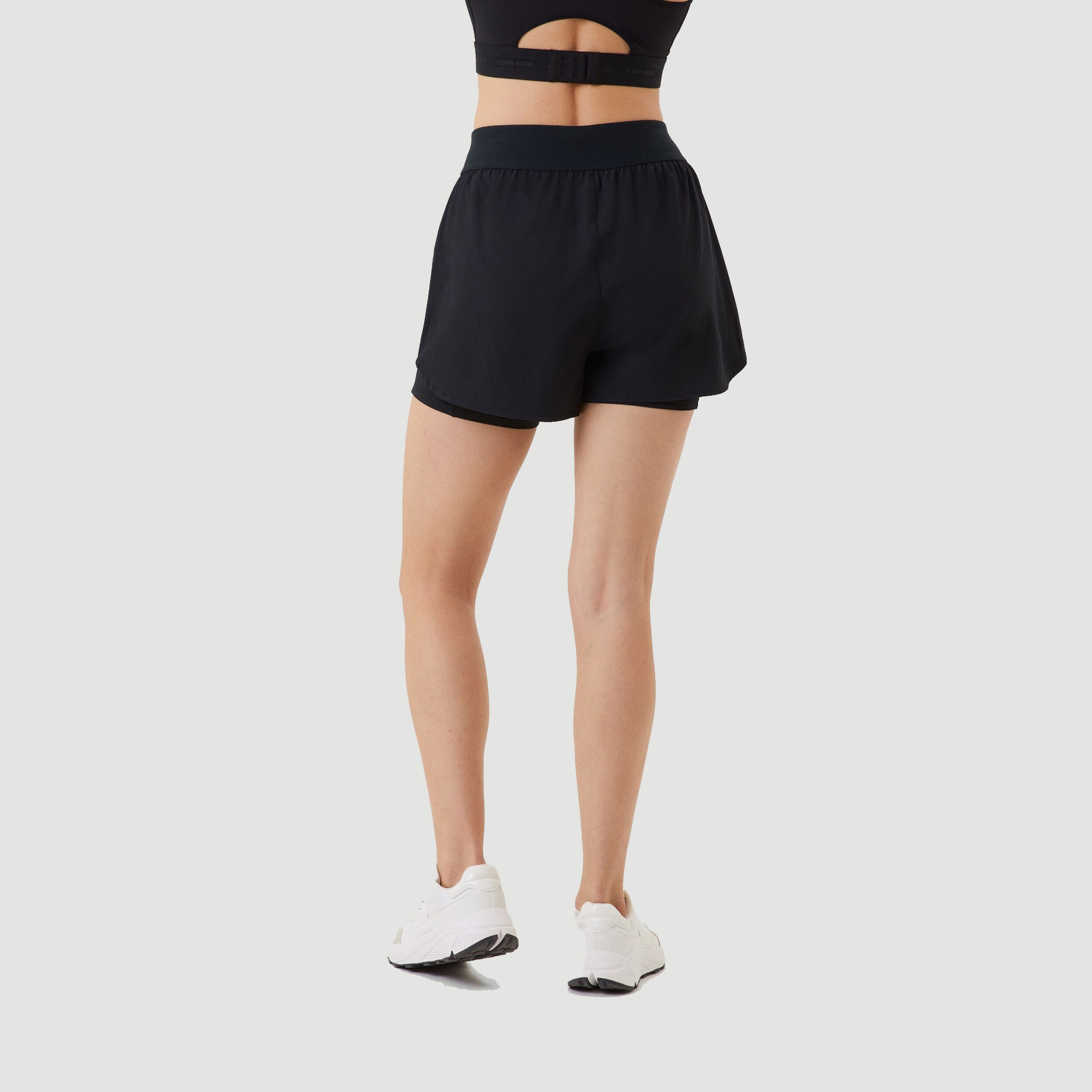 ACE 2in1 Shorts Damen - Schwarz