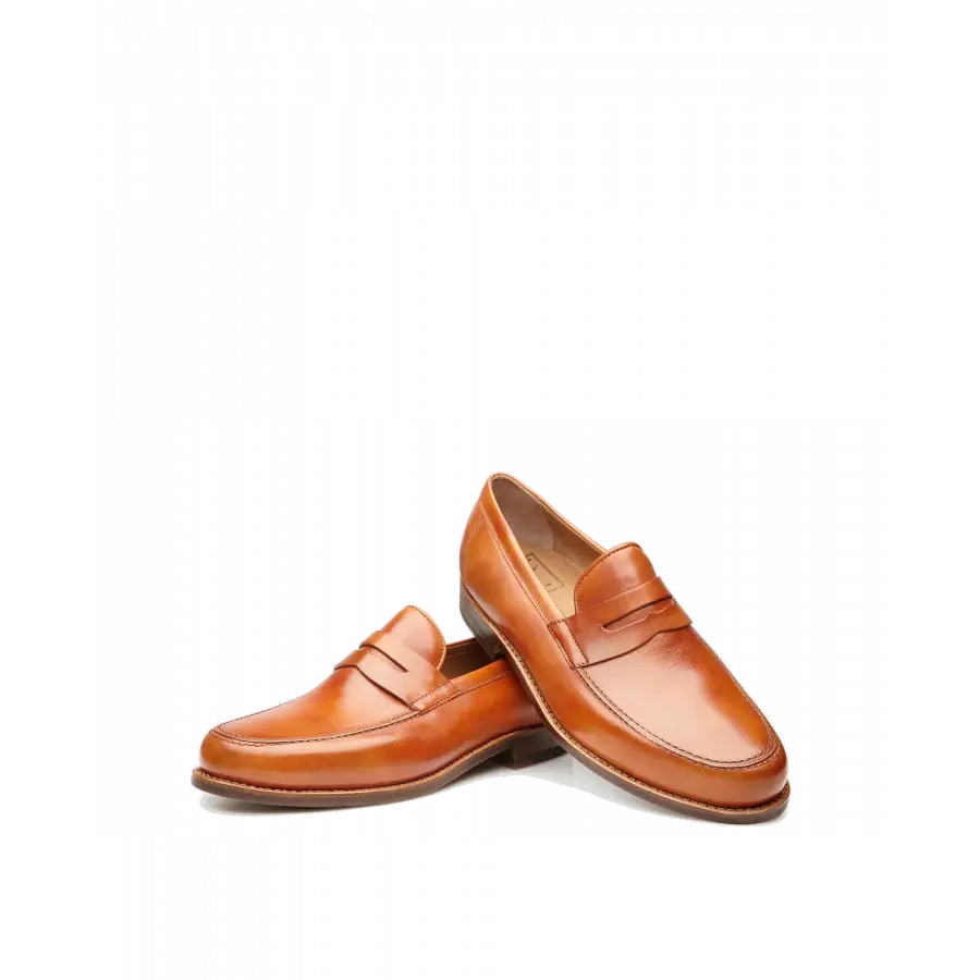 Heinrich Dinkelacker - Loafer WIN PLAIN TC Kalbsleder - beige