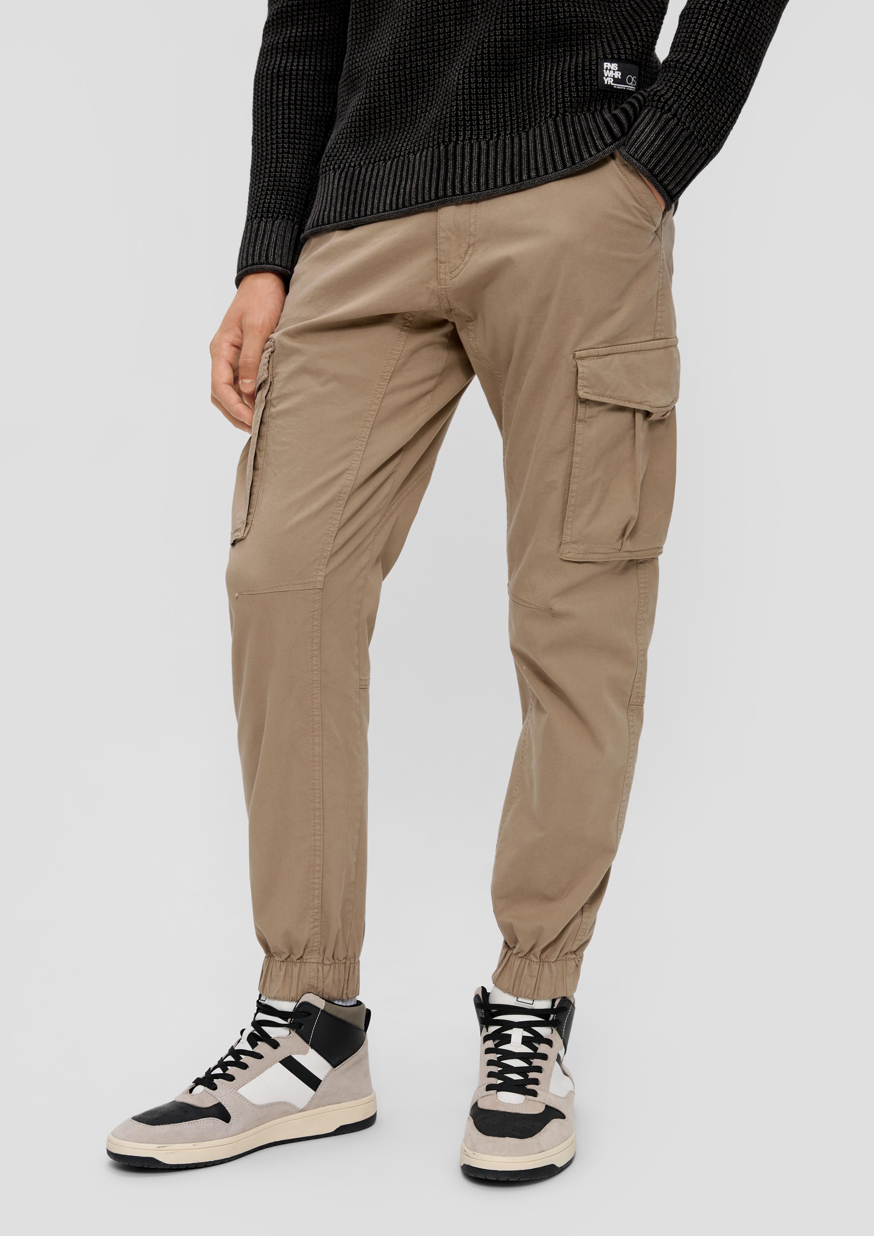 Slim: Cargohose mit Tapered Leg  2140451-8235