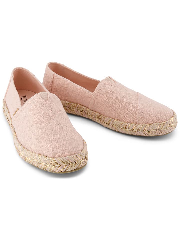 TOMS Espadrilles in Rosa günstig kaufen