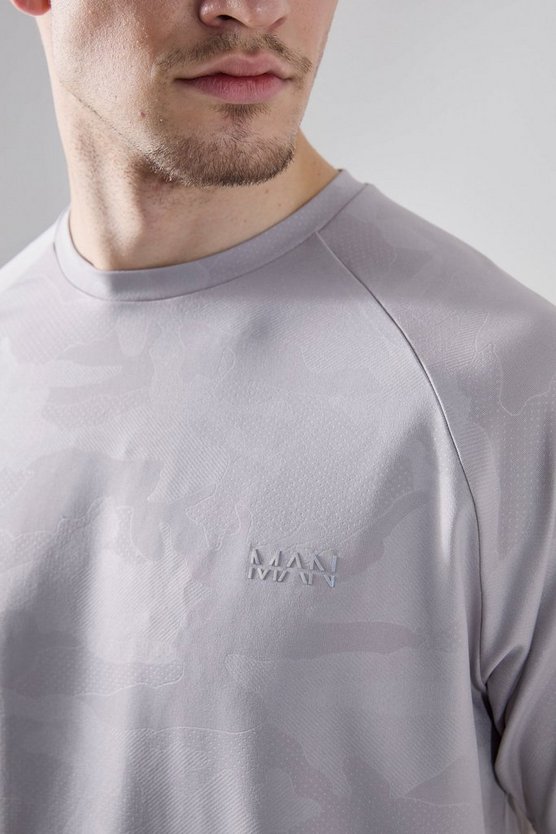 Tall Man Active Camouflage Raglan Performance T-Shirt