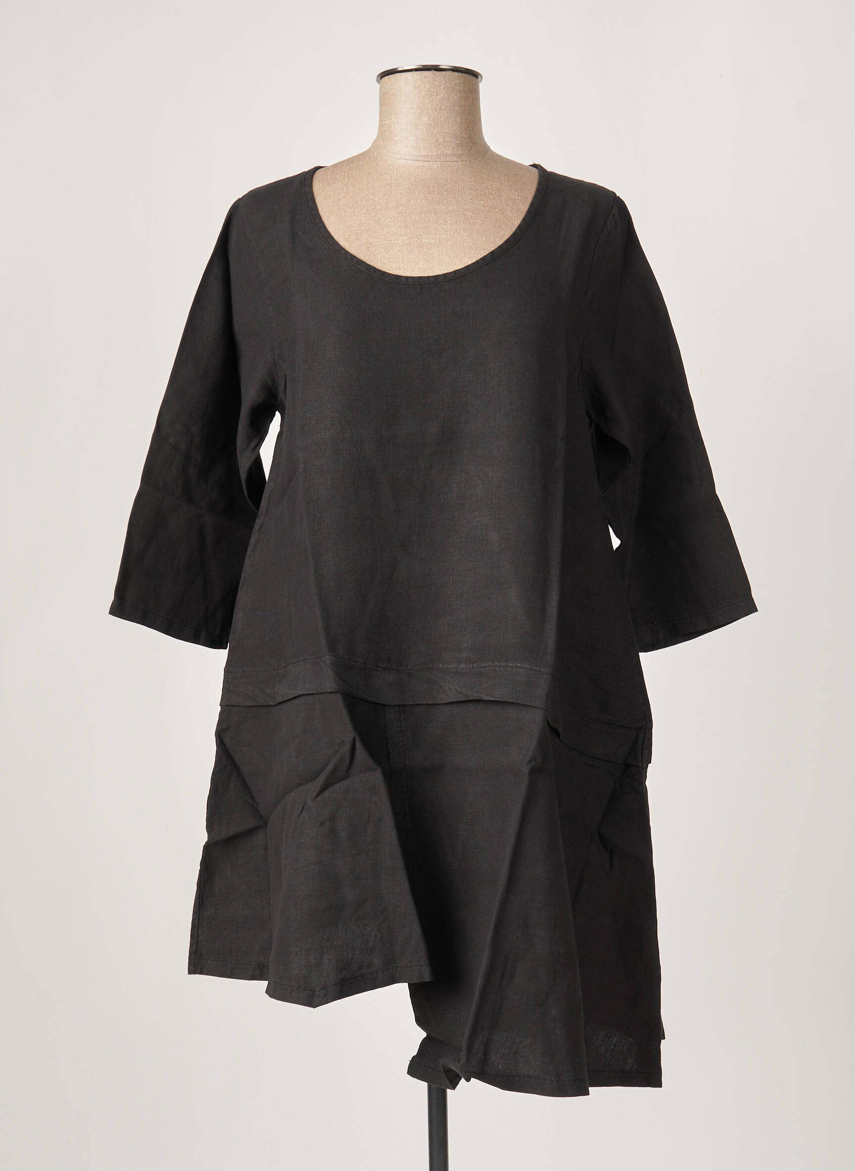 G Oze Tuniquemanchelongue Femme couleur noir