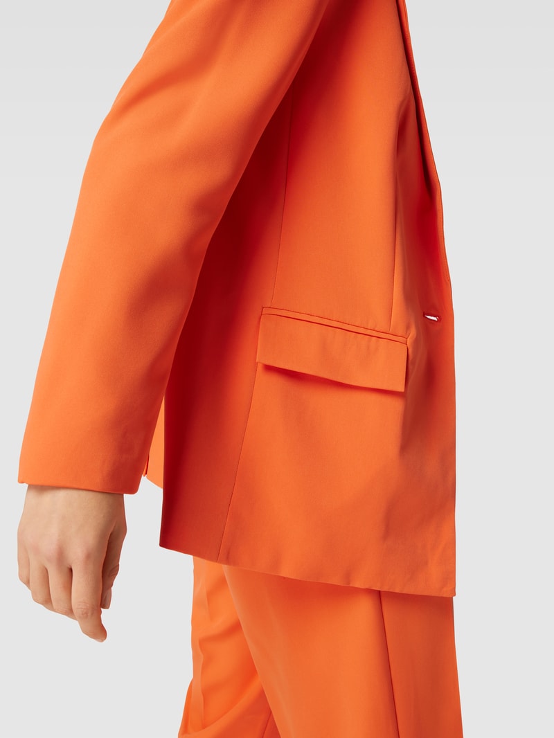 Blazer mit Pattentaschen Modell 'Viangy' in orange