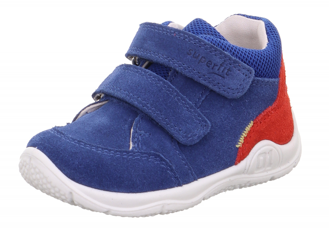 UNIVERSE - Blau/RotSneaker low mit Klettverschluss