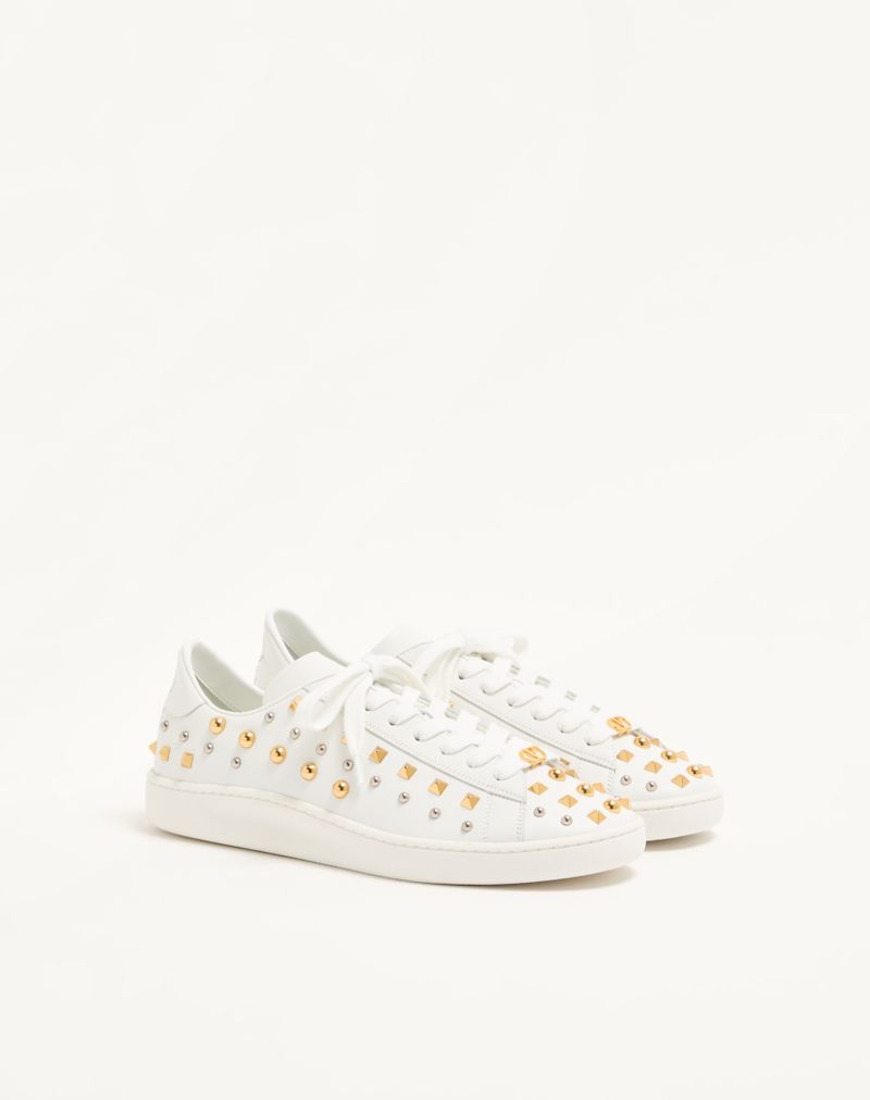 Royco Sneaker i Nappa Kalveskind med Nittedetaljer