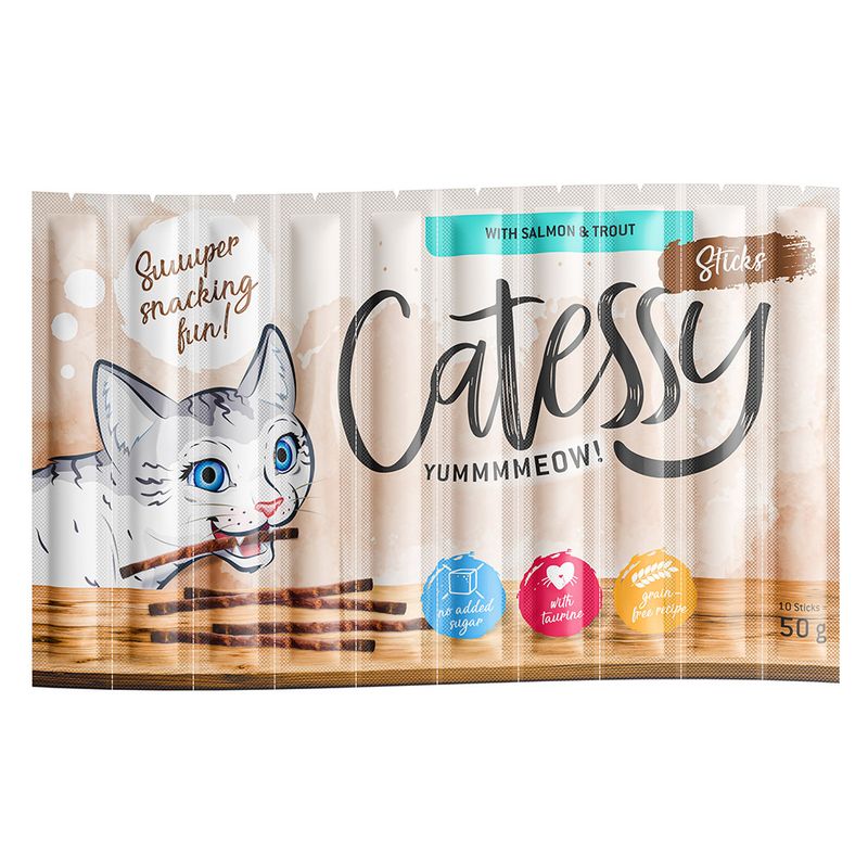 Catessy Sticks 10 x 5 g zu TOP-Preisen