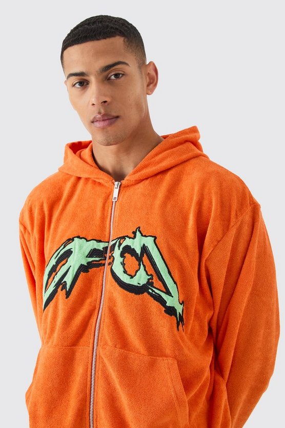 Kastiger Oversize Official Frottee Hoodie