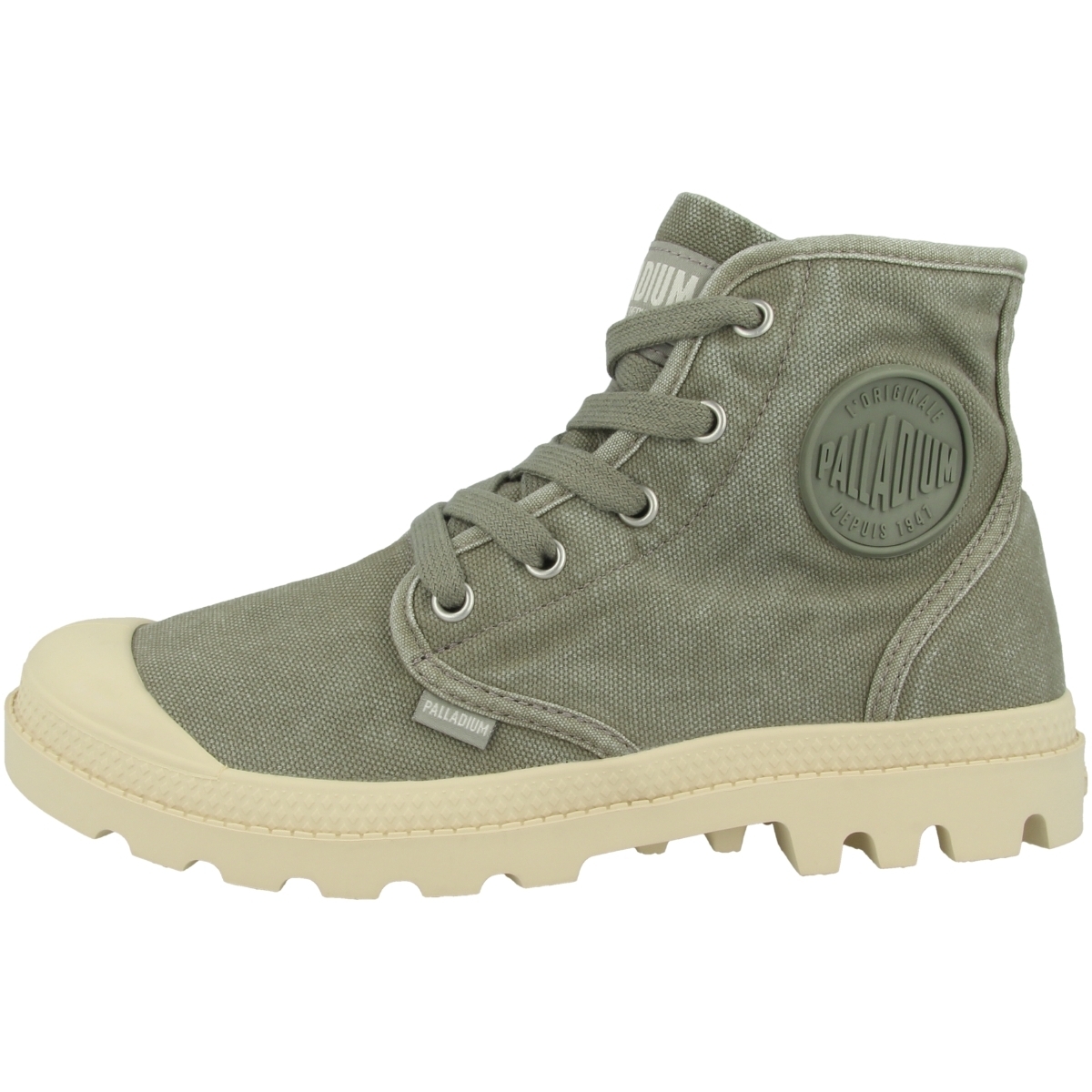 Palladium Pampa Hi Schnürboots gruen