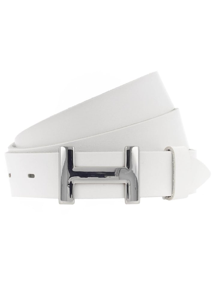 Vanzetti Gürtel Leder in white günstig kaufen