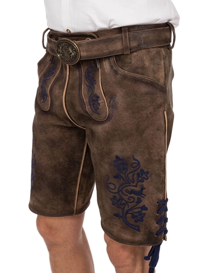 MADDOX Lederhose UTZ in braun günstig kaufen