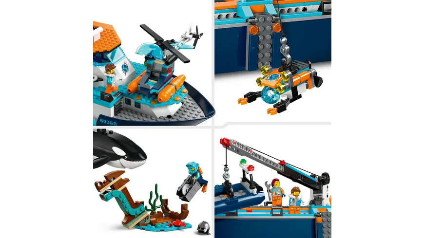 LEGO City 60368 Arktis-Forschungsschiff