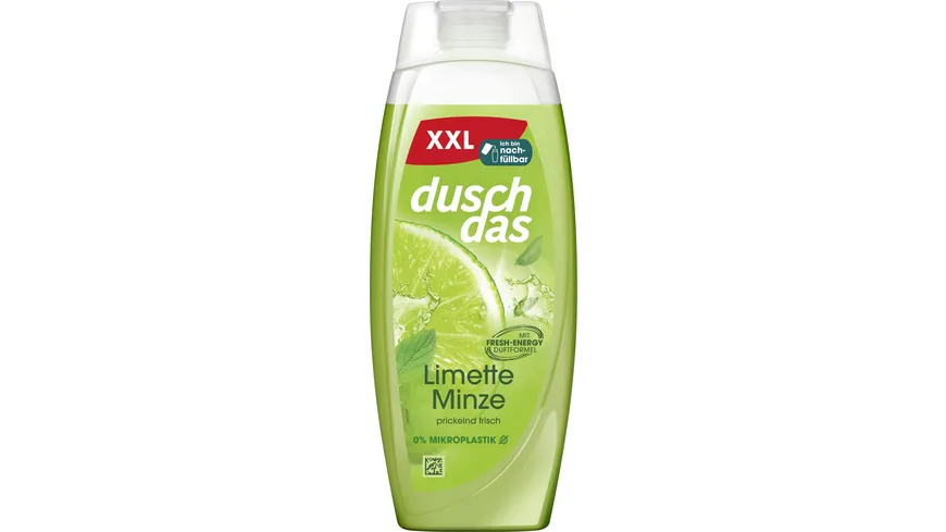 Duschdas Duschgel Limette Minze XXL 450 ml