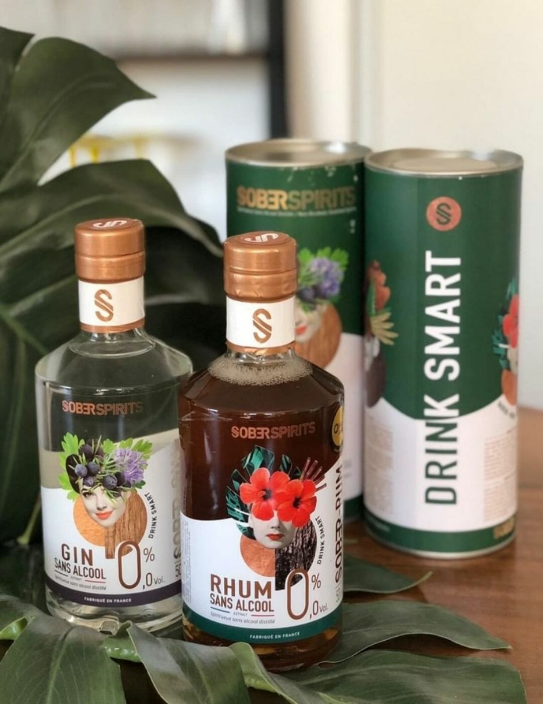 Sober Spirits : Gin sans alcool - Gueule de joie 0° |  50 cl