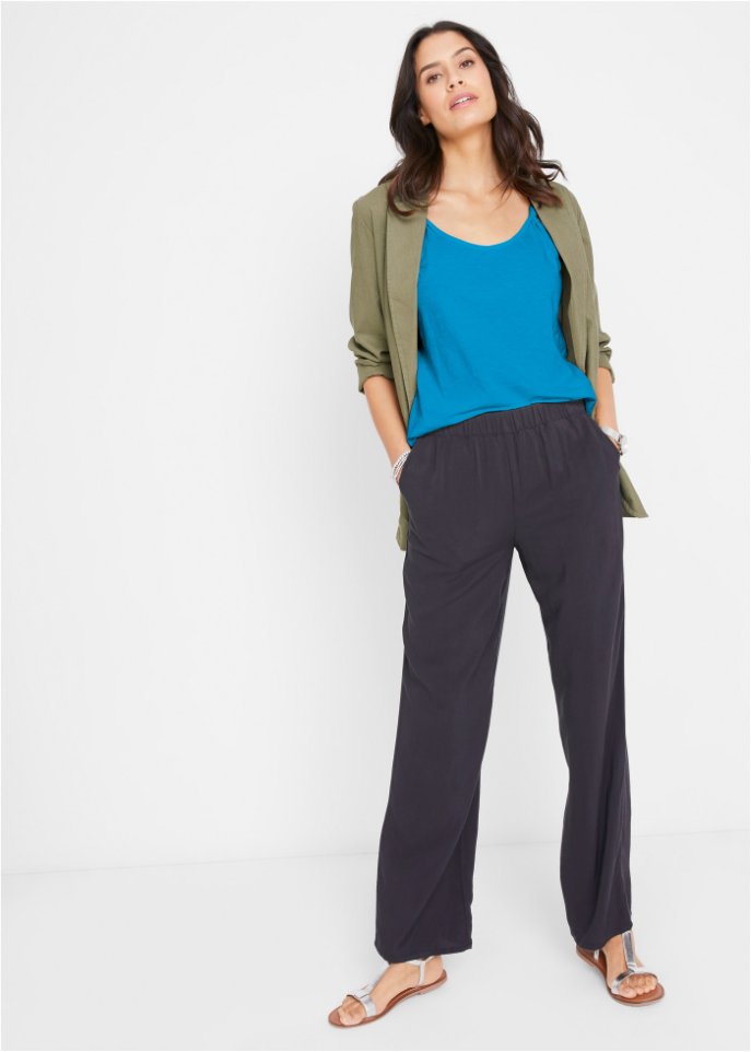 Baumwoll Top mit Knotendetails