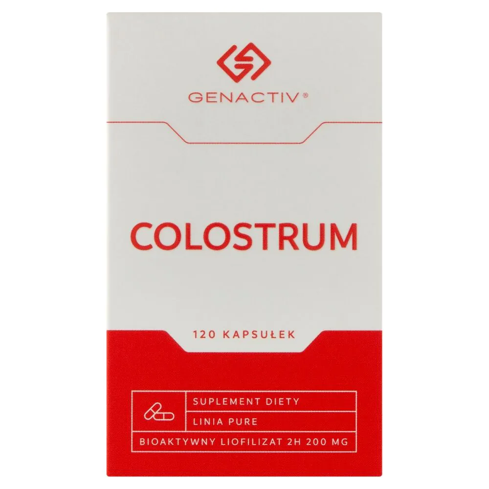 Genactiv Colostrum pojačivač imuniteta, 120 kapsula