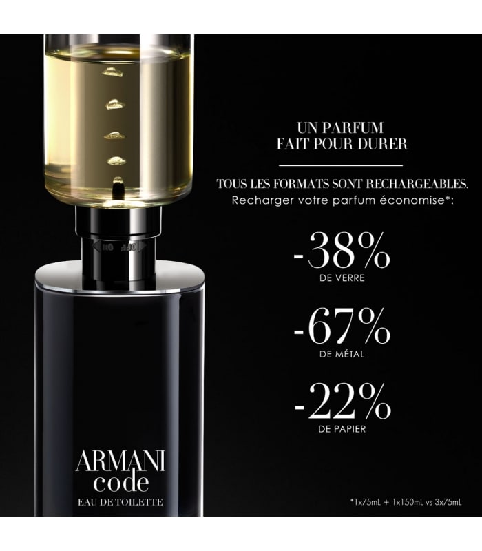 Giorgio Armani-ARMANI CODE-Eau de toilette rechargeable