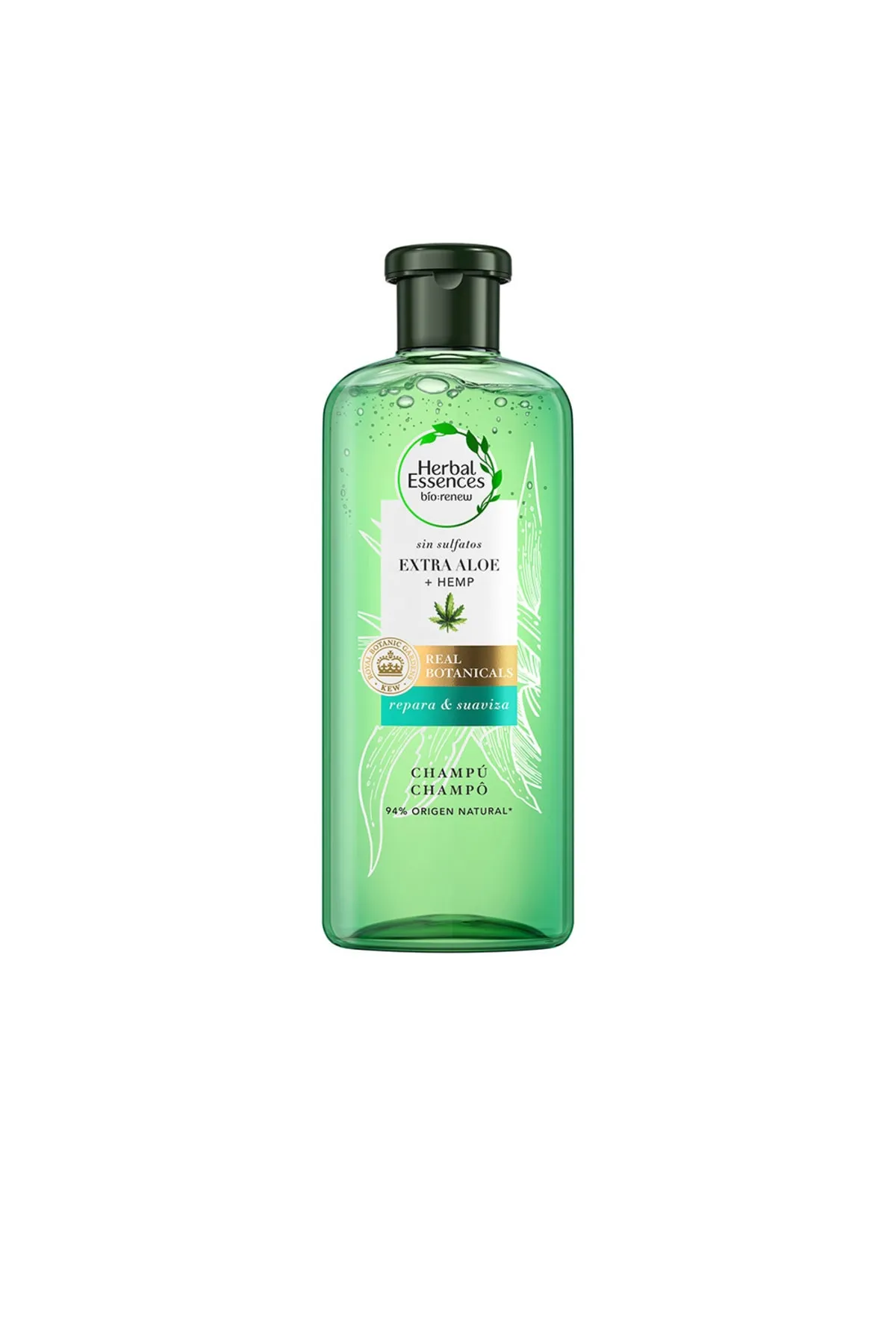 Herbal Essences  Botanicals Aloe & Hanf Champú Kräuteressenzen 380 ml