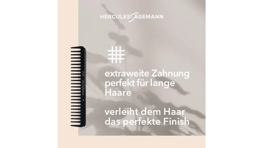 HERCULES Sägemann Strähnenkamm Naturkautschuk