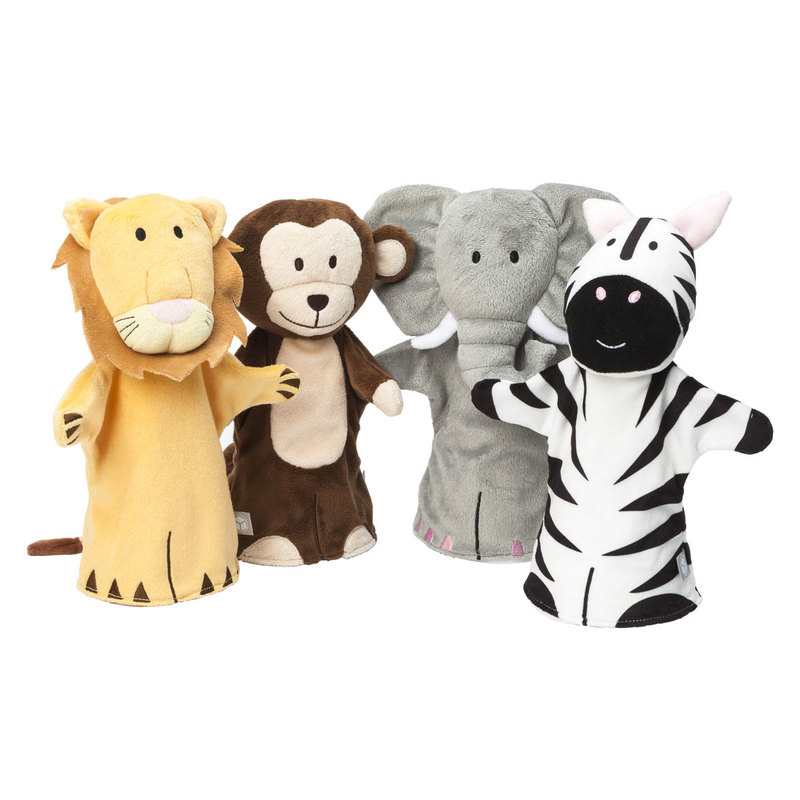 Marionnettes animaux de la jungle Oxybul
