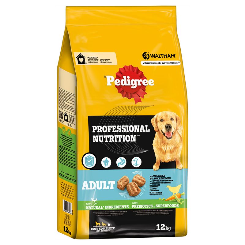 Pedigree Professional Nutrition Adult mit Geflügel & Gemüse