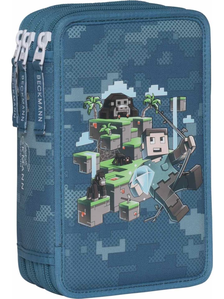 BECKMANN Beckmann 3-Fächrige Federmappe Jungle game günstig kaufen onesize
