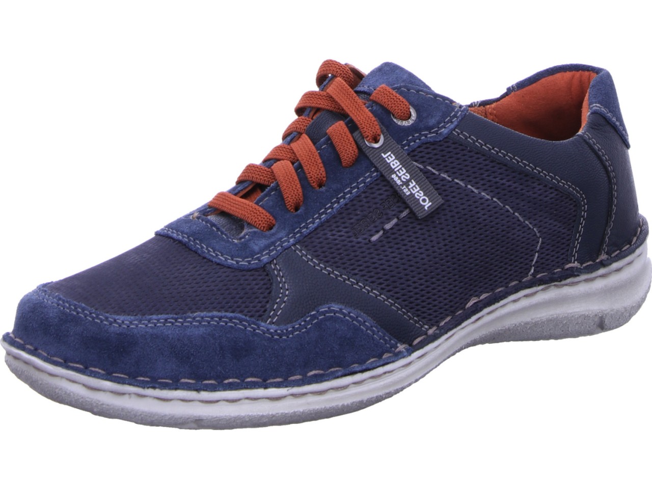 JOSEF SEIBEL Komfort Slipper blau ANVERS 97