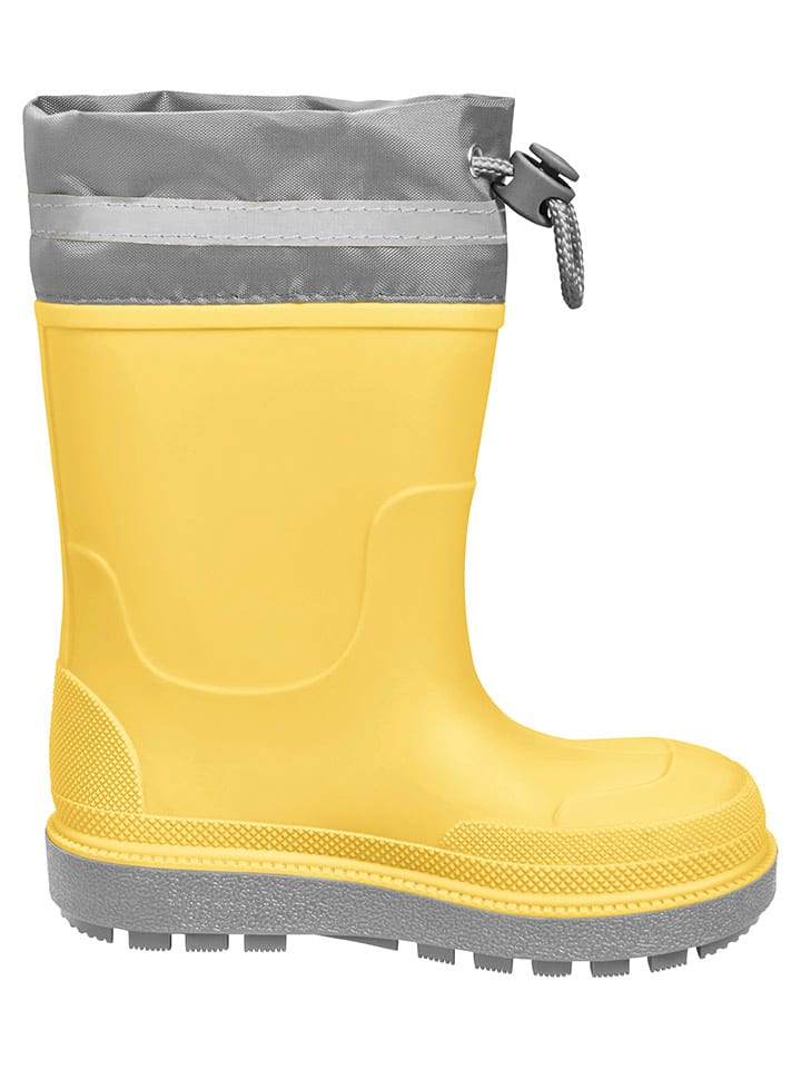 Playshoes Gummistiefel in Gelb/ Grau günstig kaufen