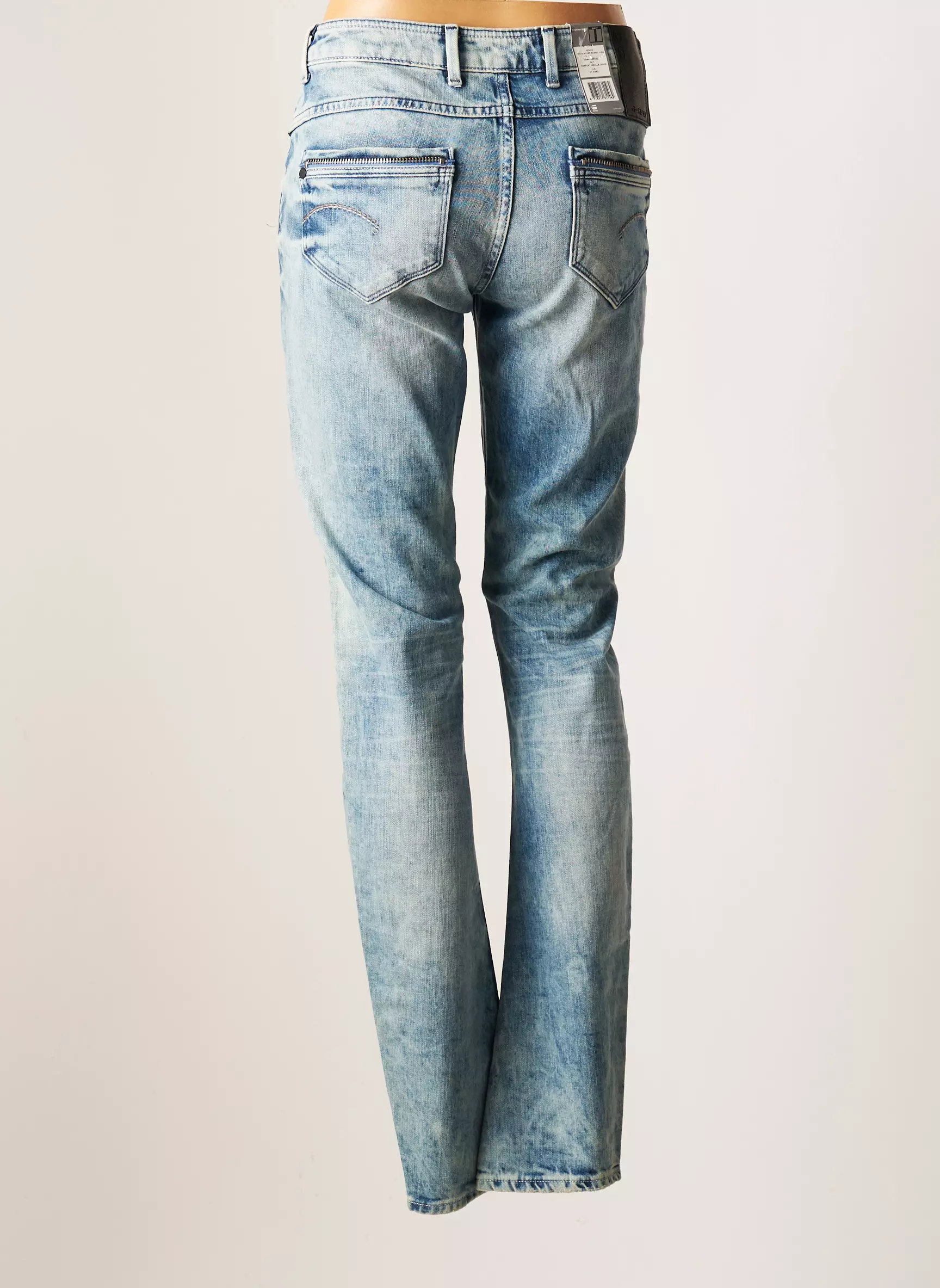 G Star Jeans Coupe Slim Femme couleur bleu
