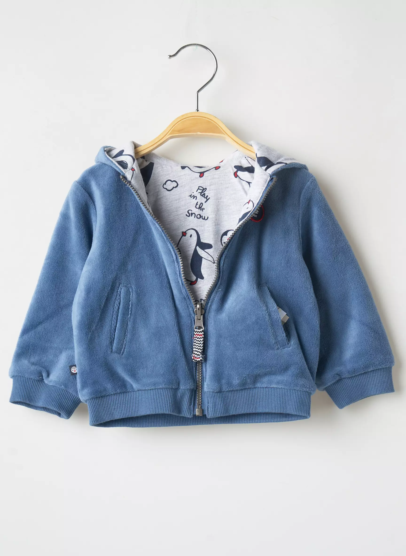 3 Pommes Cardigans Garcon couleur bleu