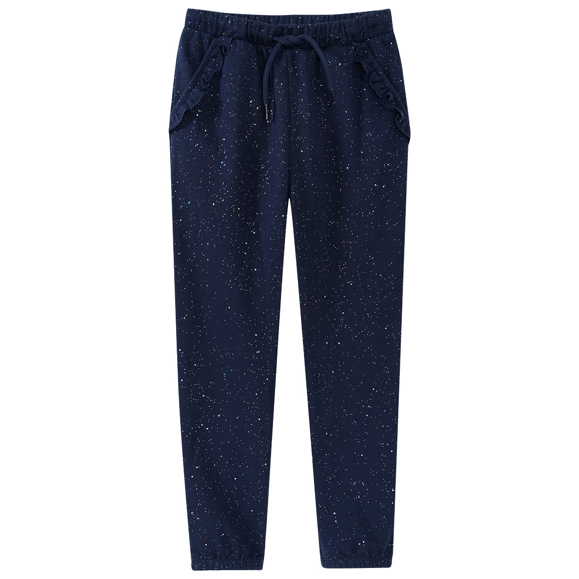 Mädchen Jogginghose mit Glitzer-Print
