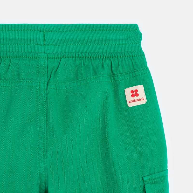 Bermuda garçon battle vert Catimini
