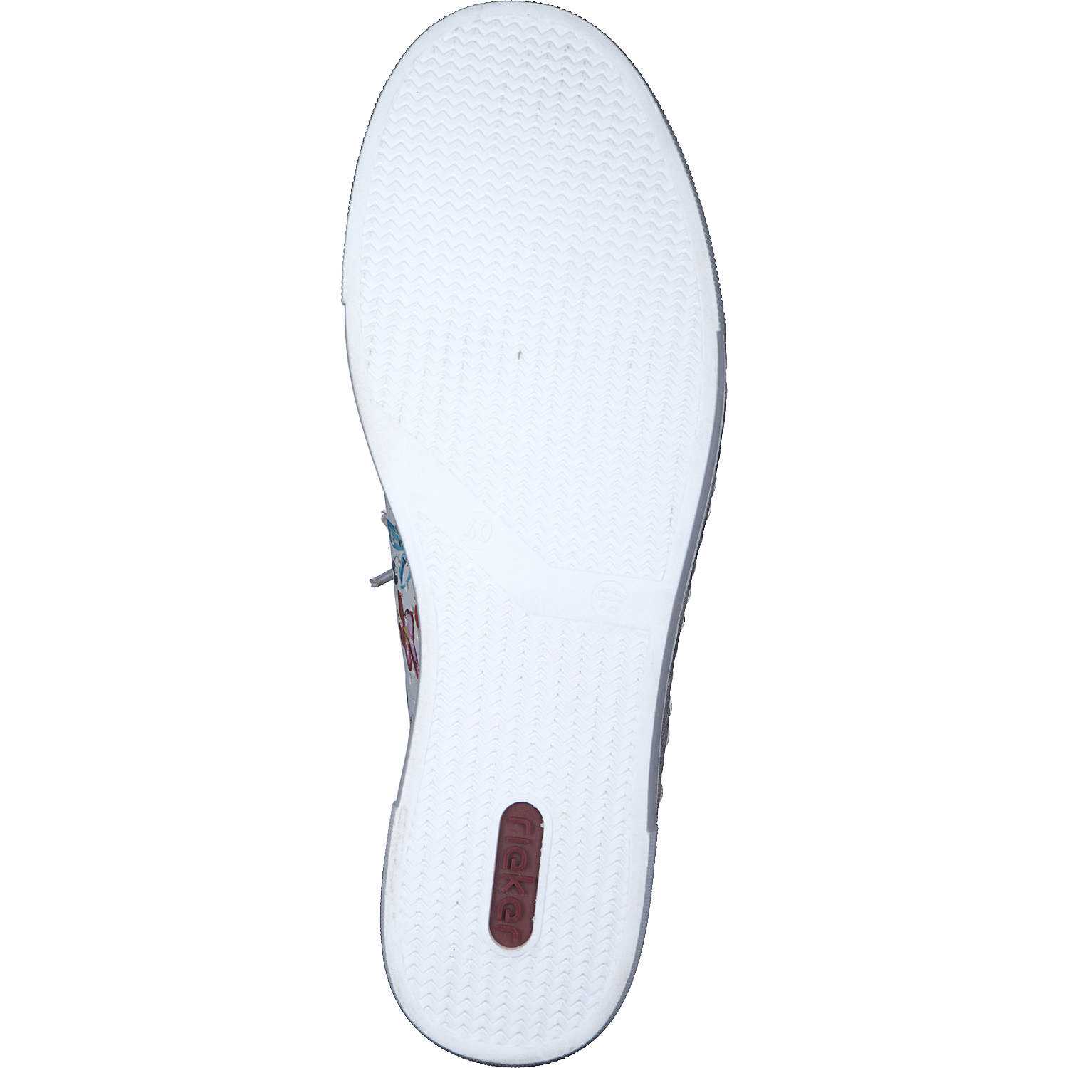 Rieker N4940, Schnürschuhe, Damen, Weiß