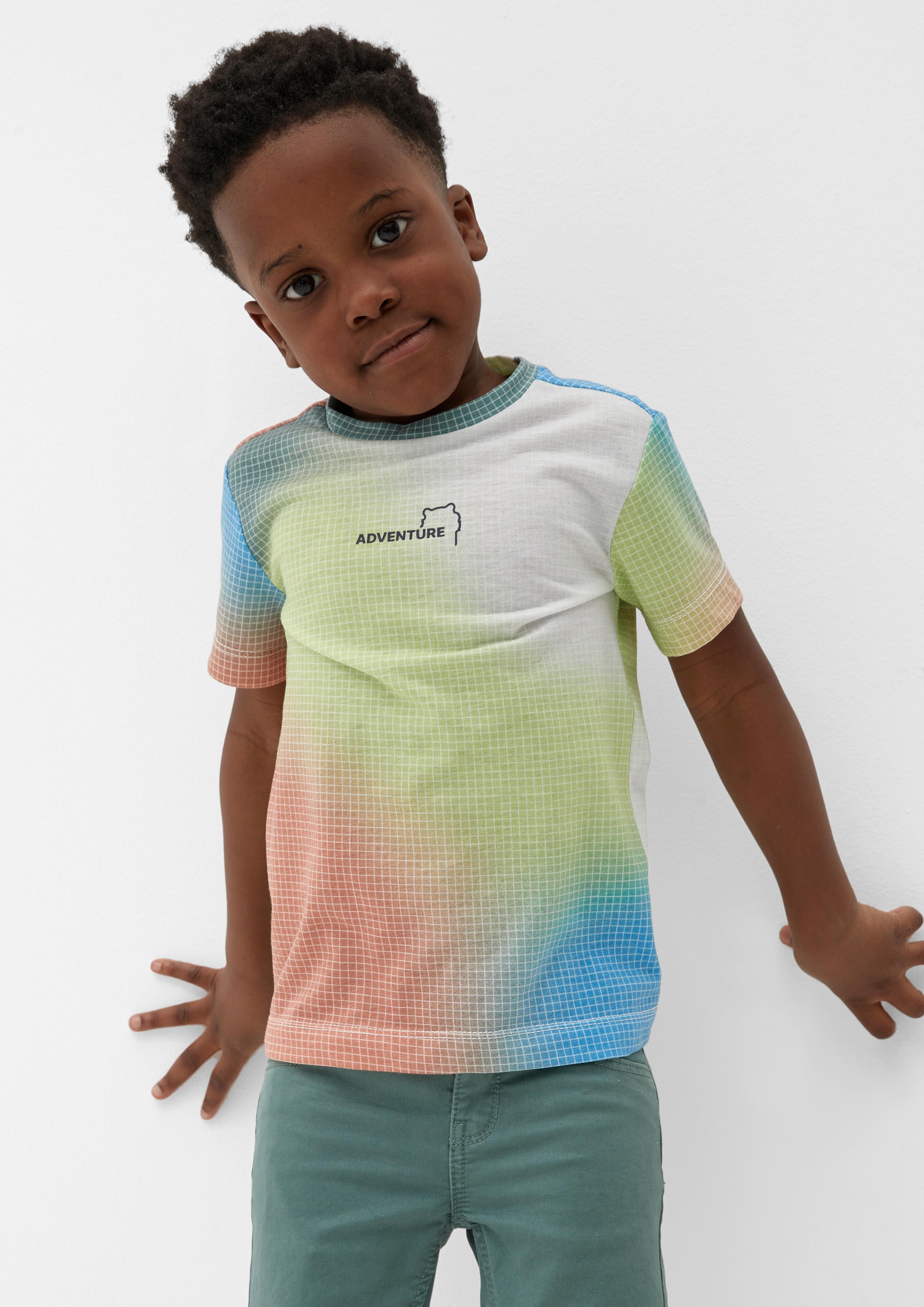 T-Shirt mit Allover-Print  2125072-02A1