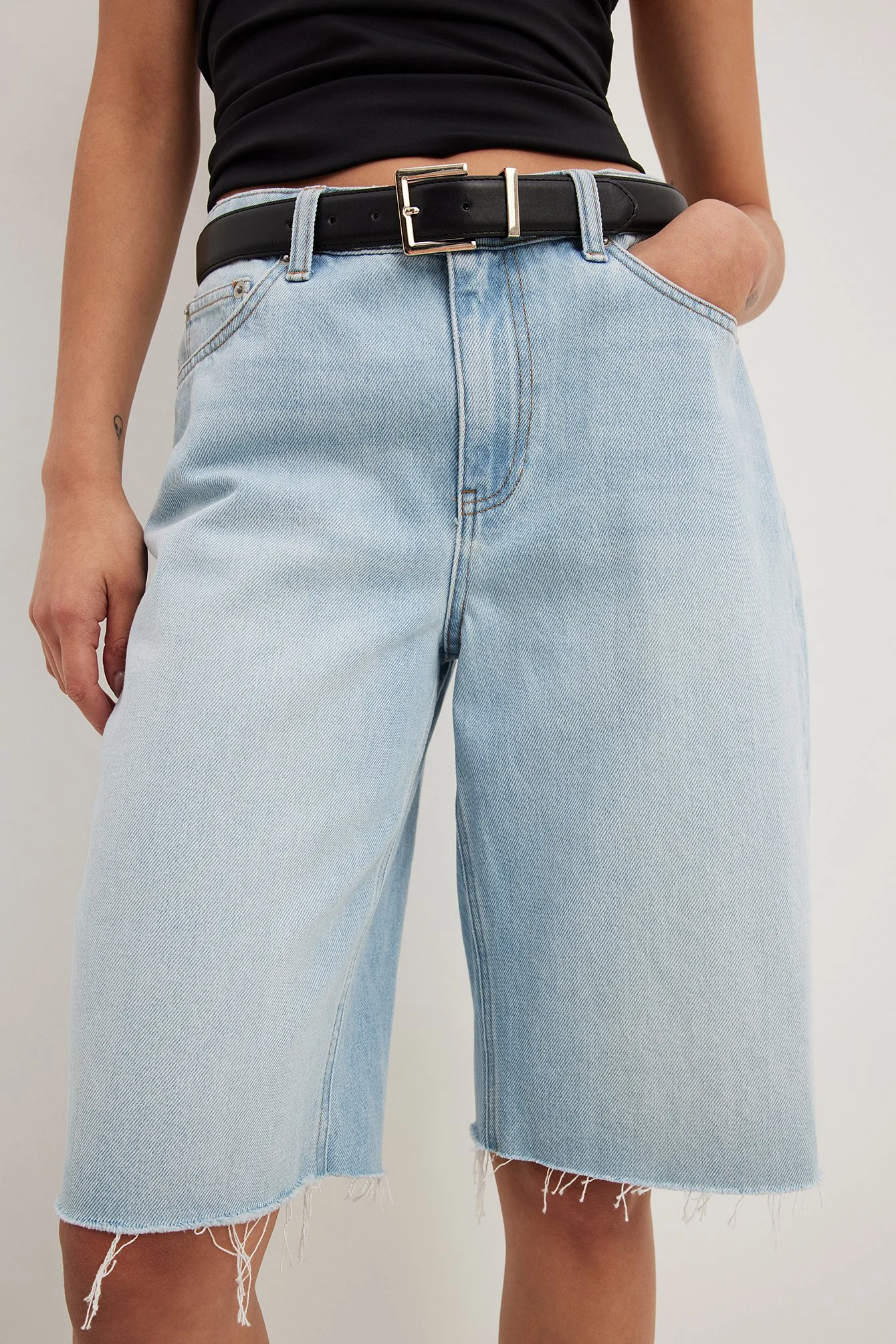 Bermudashorts aus Denim