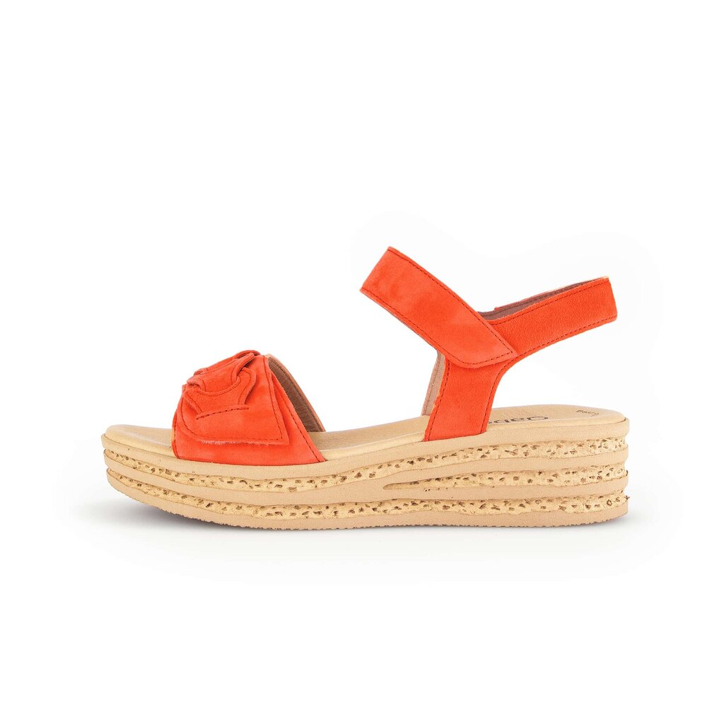 Gabor fashion Plateau Sandale orange