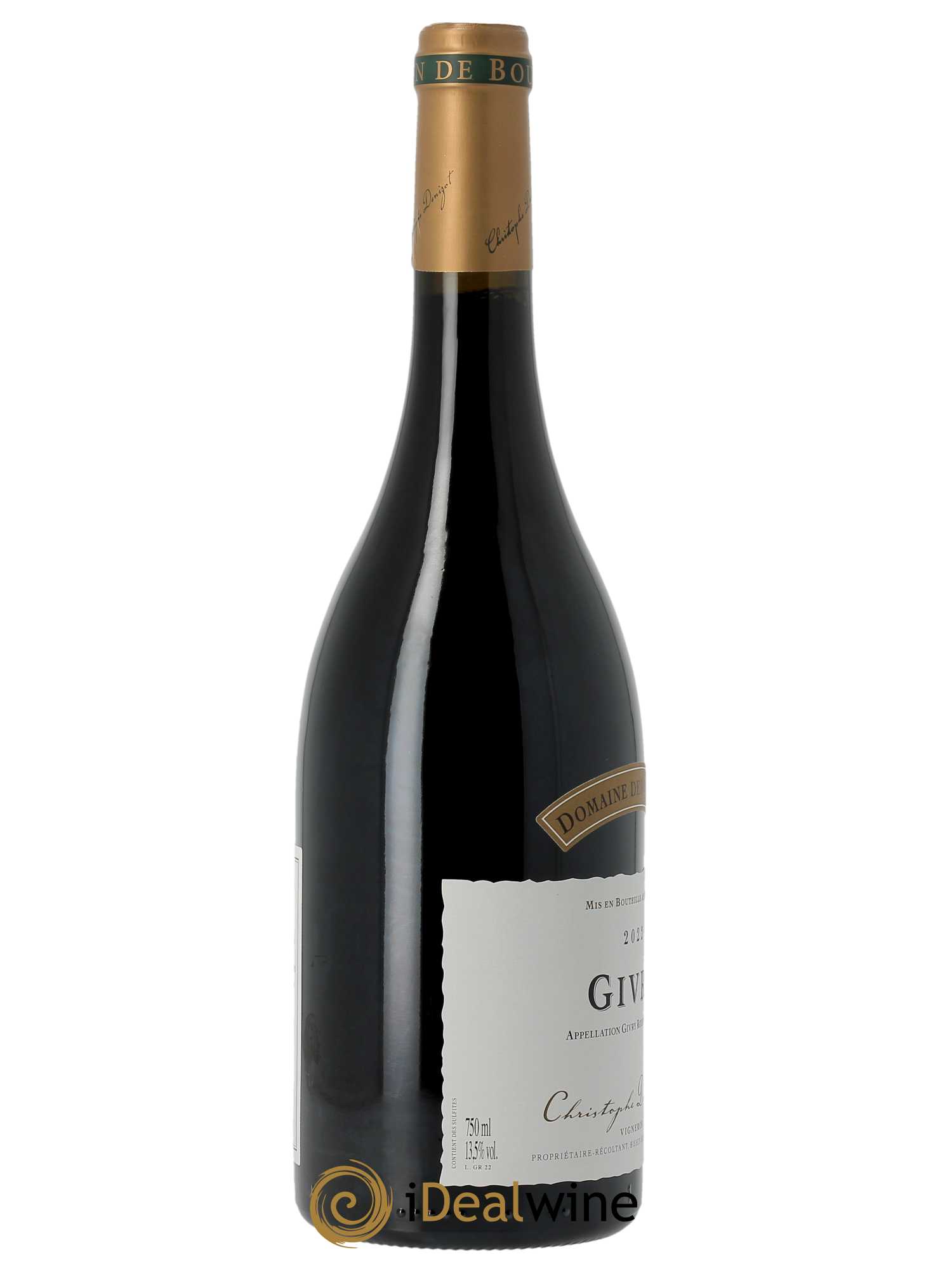 Givry Domaine des Moirots  2022 - Lot de 1 Bouteille
