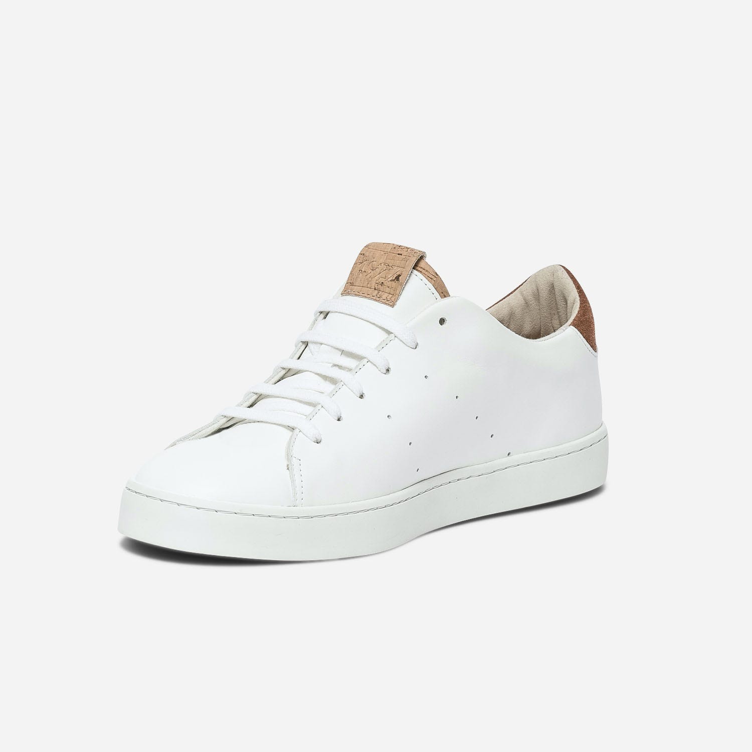 Tennis 1927 blanche homme en cuir éco-conçu (43 au 45)