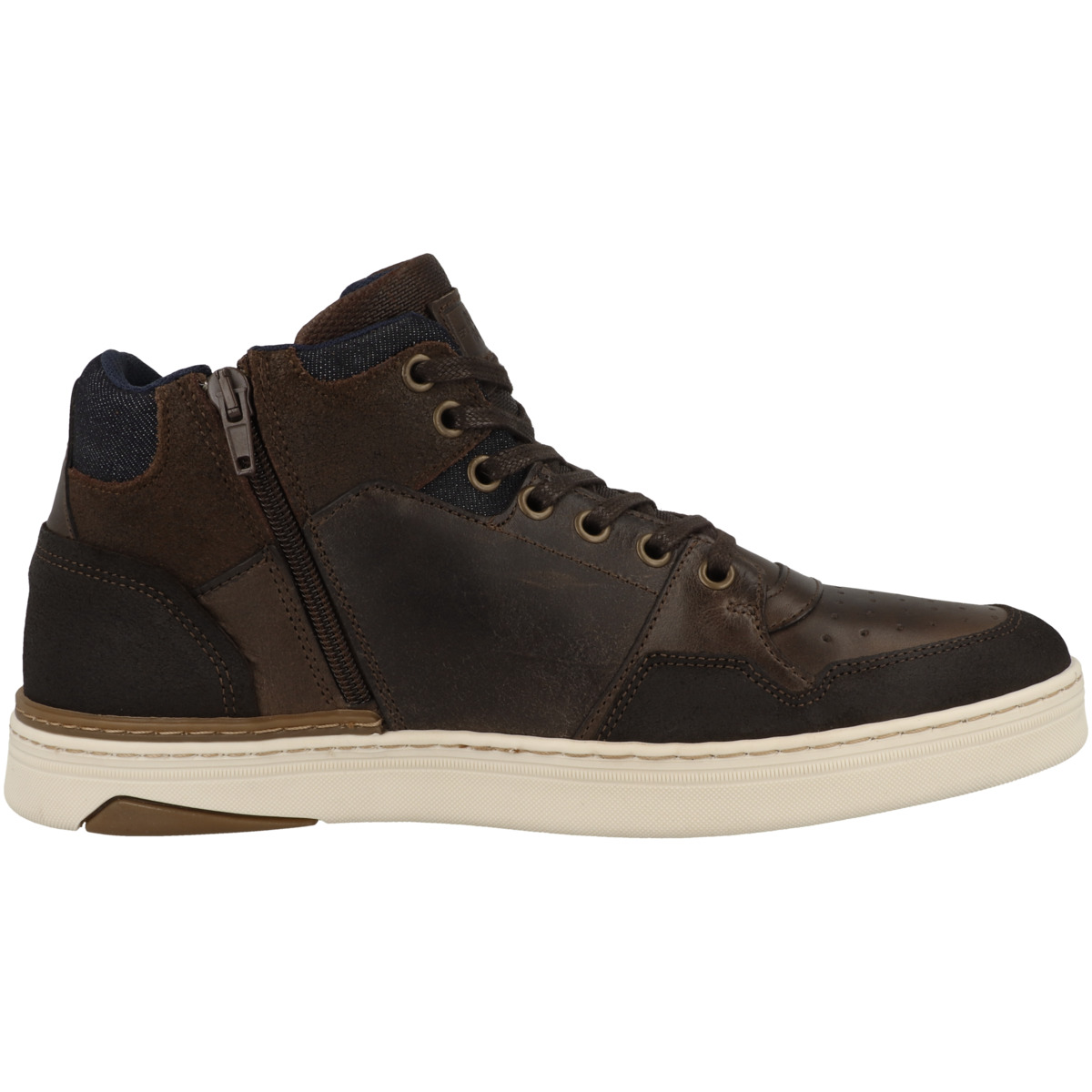 Bullboxer 887P51789B Sneaker mid dunkelbraun