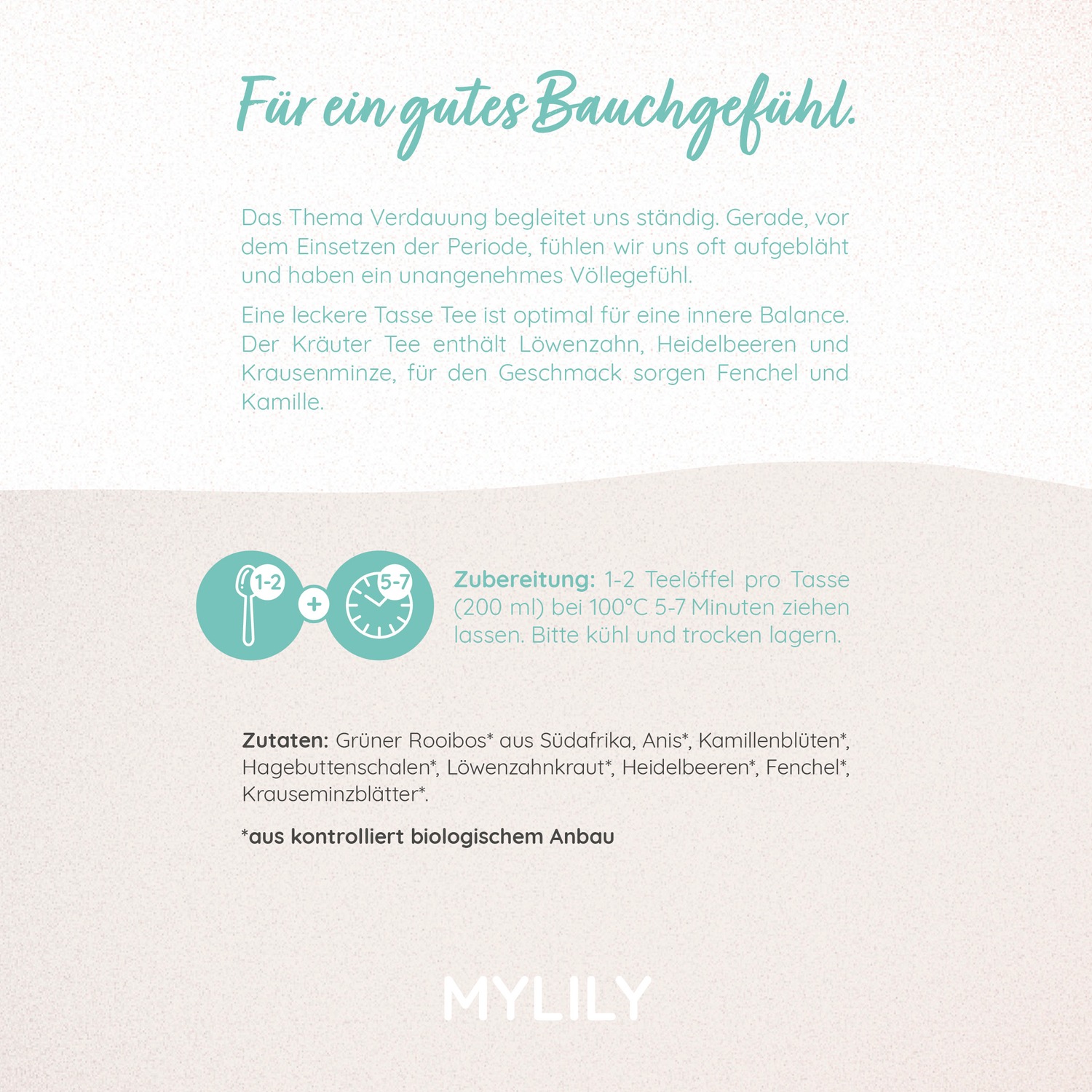 Bauchgefühl Tee | loser Bio-Kräutertee 100 g