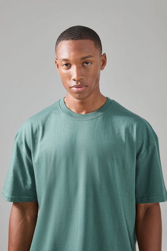 Oversize T-Shirt mit Active Training Dept Print